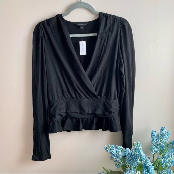 Banana Republic Factory • NWT V‎ Neck Blouse - Picture 1 of 6
